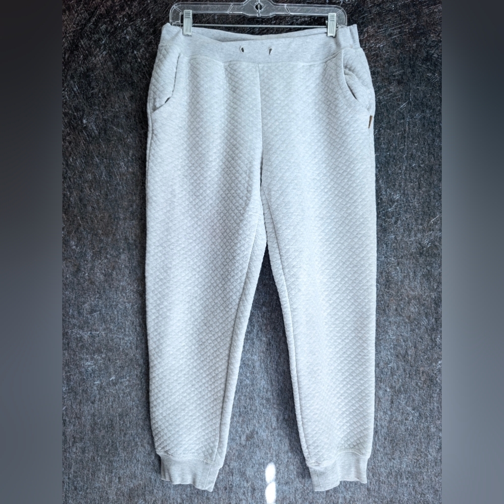 Avalanche Greeley Quilted Joggers White Medium - Picture 2 of 5
